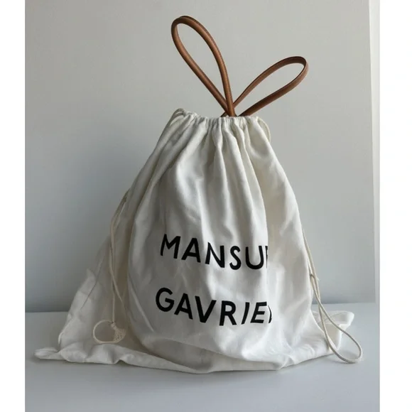 MANSUR GAVRIEL - Checker Drawstring Pouch - Picture 4 of 4